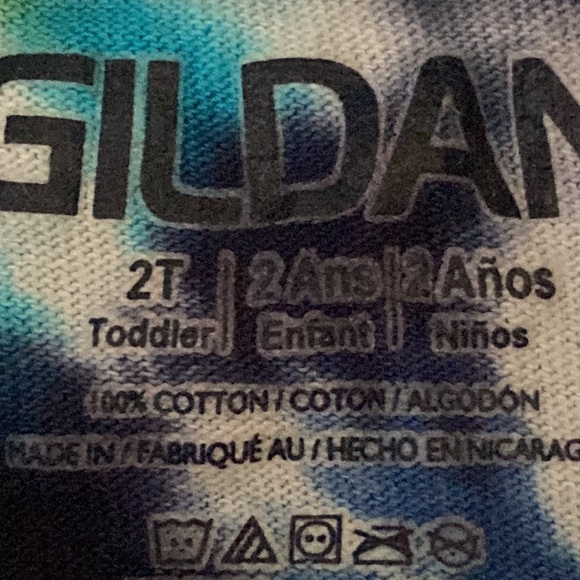 Toddler Swirl Tie Dye T-shirt Size 2T - Picture 3 of 3